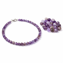 Ametyst naturalny – kamień spokoju, intuicji i duchowej harmonii - kula fasetowana 4mm