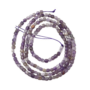 Ametyst naturalny – kamień spokoju, intuicji i duchowej harmonii - kostka cube 2x2x2mm