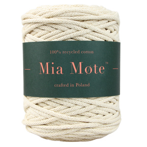 Mia Mote™ Basic Line sznurek bawełniany 5mm Citrine