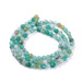 Agat Pale Green Kamień Jubilerski Fasetowany kula 4mm