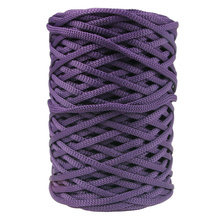 Mia Mote™ ByBag Line Sznurek Poliestrowy płaski bez rdzenia ametystowy 5mm