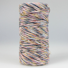 Mia Mote™ Classic Line Sznurek bawełniany skręcany do makramy 3mm stripe