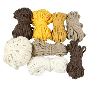 Outlet / Sznurek Bawełniany Skręcany / do Makramy / Classic Eco Line / mix / 2/3/5 mm / 200g