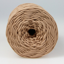 Mia Mote™ ByBag Line Sznurek Poliestrowy płaski bez rdzenia karmelowy 3mm