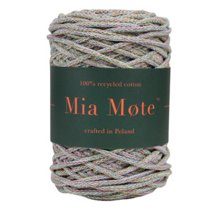 Mia Mote™ Thinny Line sznurek bawełniany 3mm miraże ombre strip