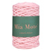 Mia Mote™ ByBag Line Sznurek Poliestrowy matowy płaski bez rdzenia pastelowy różowy 3mm