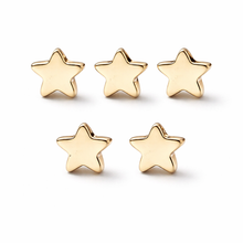 Kamień Jubilerski Hematyt Non-Magnetic Light Golden Gwiazdka 4~4.5x4x2mm