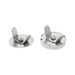Zapięcie magnetyczne magnes oksydowany do torebki 18x18mm 10szt
