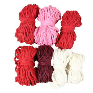 Outlet / Sznurek Bawełniany Skręcany / do Makramy / Classic Eco Line / mix / 2/3/5 mm / 200g