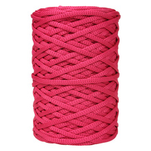 Mia Mote™ ByBag Line Sznurek Poliestrowy płaski bez rdzenia malinowy 5mm