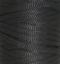 Mia Mote™ ByBag Line Sznurek Polipropylenowy błyszczący czarny bez rdzenia 5mm