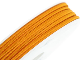 7301 Sznurek Sutasz Pega Pomarańczowy 3mm 2m 100% Wiskoza