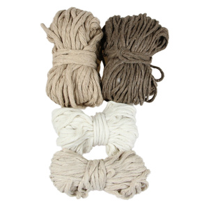 Outlet / Sznurek Bawełniany Skręcany / do Makramy / Classic Eco Line / mix / 2/3/5 mm / 200g [420]
