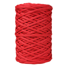 Mia Mote™ ByBag Line Sznurek Poliestrowy płaski bez rdzenia czerwony 5mm