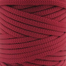 Mia Mote™ ByBag Line Sznurek Poliestrowy płaski bez rdzenia bordowy 5mm