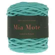 Mia Mote™ Lush Line Sznurek bawełniany 5mm mint amazonite