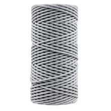 Mia Mote™ Petit Line Sznurek pleciony bawełniany 2mm Basalt Grit