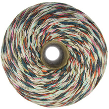 Mia Mote™ Classic Line Sznurek bawełniany skręcany do makramy 2mm stripe