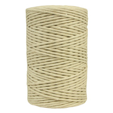 Mia Mote™ Classic Line Sznurek bawełniany skręcany do makramy 3mm light moonstone