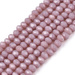 Koraliki Fasetowane Kryształki Szklane Rondelle Pastelowy Fiolet 2.7x1.5mm