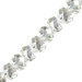 Koraliki Kryształki Szlifowane Fasetowane Rondelle Crystal Ab 6x8mm 20cm ~33szt
