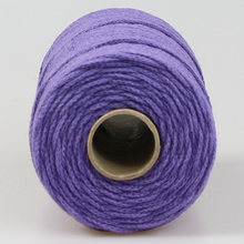 Mia Mote™ Petit Line Sznurek pleciony bawełniany 2mm amethyst