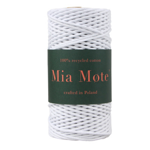 Mia Mote™ Petit Line OUTLET CUT  Sznurek bawełniany 2mm Chalk