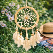 Drewniana obręcz do makramy łapacza snów  18cm