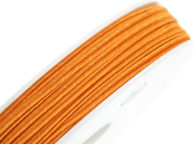 7353 Sznurek Sutasz Pega Pomarańczowy 3mm 2m 100% Wiskoza
