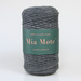 Mia Mote Sznurek bawełniany skręcany do makramy eco smoky quartz 3mm