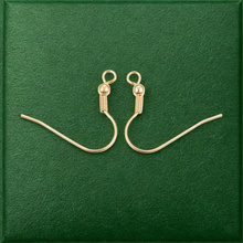 Bigle otwarte z kulką Stal Chirurgiczna kolor złoty 18K 20mm