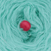Mia Mote™ Green Cotton MOTE orpiment on dolomite 4-nitki