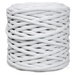Mia Mote™ / Extra Lush Line / Sznurek Bawełniany pleciony / Do Makramy / 7mm / Grey White