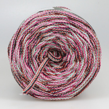 Mia Mote™ Thinny Line sznurek bawełniany 3mm miraże ombre red strip