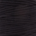 Sznurek bawełniany skręcany do makramy eco 7mm czarny shungite