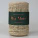 Mia Mote™ Classic Line Sznurek bawełniany skręcany do makramy 3mm moonstone