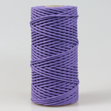 Mia Mote™ Petit Line Sznurek pleciony bawełniany 2mm amethyst