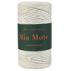 Sznurek bawełniany skręcany do makramy Lavish Kość Słoniowa 3mm