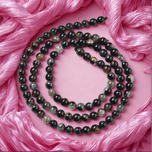 Turmalin Czarny - kamień ochrony i stabilizacji - Kula Gładka Koraliki 4mm