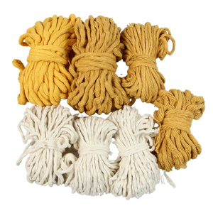 Outlet / Sznurek Bawełniany Skręcany / do Makramy / Classic Eco Line / mix / 2/3/5 mm / 200g