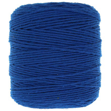 Sznurek bawełniany skręcany do makramy ecconomic szafir 2mm ~30m