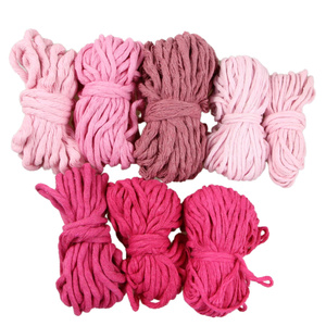 Outlet / Sznurek Bawełniany Skręcany / do Makramy / Classic Eco Line / mix / 2/3/5 mm / 200g [432]
