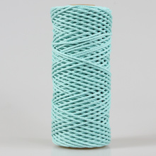 Mia Mote™ Petit Line Sznurek pleciony bawełniany 2mm Outlet CUT Chryzopraz