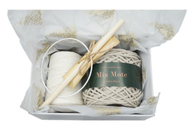 Zestaw do makramy compact ivory