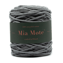 Mia Mote™ Lush Line Sznurek bawełniany 5mm smoky quartz