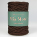 Mia Mote™ ByBag Line Sznurek Poliestrowy płaski bez rdzenia ciemny brązowy czekolada 3mm