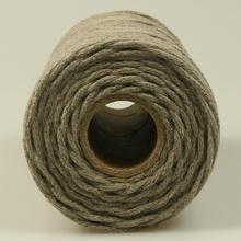 Mia Mote™ Petit Line Sznurek pleciony bawełniany 2mm Deep Sunestone