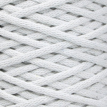 Mia Mote™ / Lush Line / Sznurek Bawełniany pleciony / Do Makramy / +5mm / Grey White