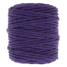 Sznurek bawełniany skręcany do makramy ecconomic fiolet 5mm ~50m