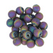 Agat Druzy Violet Grade A Kamień Jubilerski kula 6mm